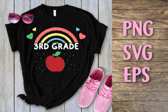 3rd Grade Back to School SVG Graphics & T-Shirt Designs Reviewed