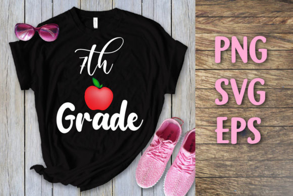 Back to School 7th Grade SVG T-Shirt Graphics Review