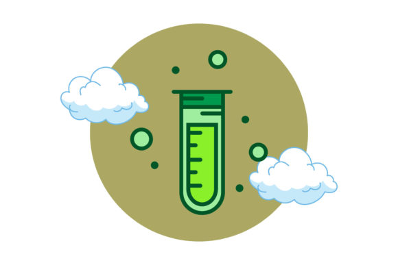 Back to School Chemical Liquid Circle