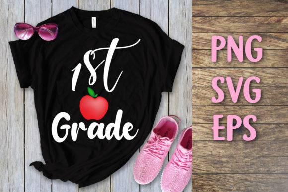 Back to School First Grade Svg T-shirt Graphics
