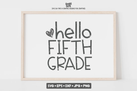 Back to School Hello Fifth Grade SVG Review: Brand Designer Test