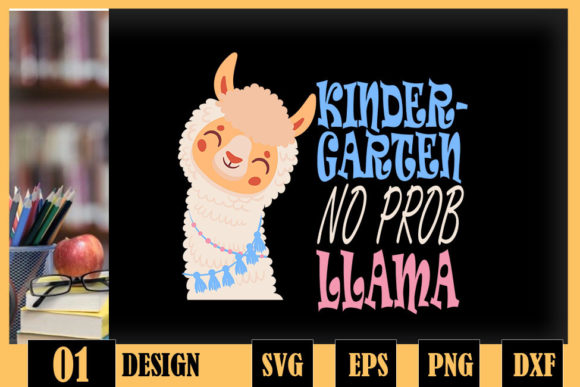 Back to School Kindergarten N Prob-llama: Graphics and Crafts for Branding