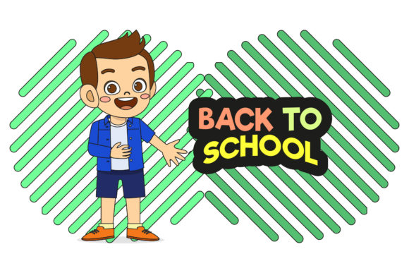 Back to School Student Clipart: Graphics & Icons for Local Business
