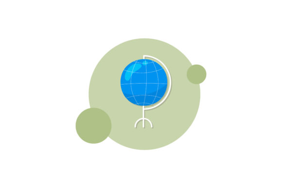 Globe Back to School Graphics & Icons