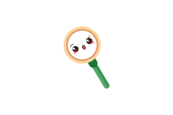 Magnifier Back to School Icons